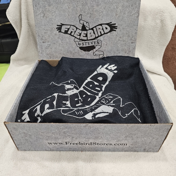 Freebird Pink Multi Snake Marilyn Size 9 With Box & Dustcover - Picture 13 of 14